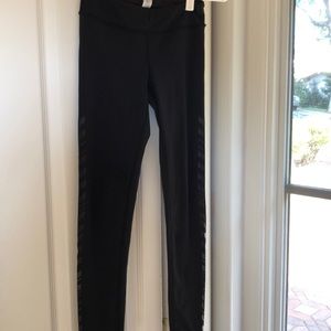 Girls Black lululemons